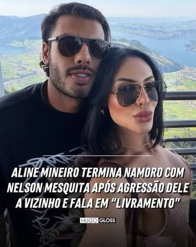 Aline Mineiro termina relacionamento com empresário que agrediu jovem em condomínio de SP