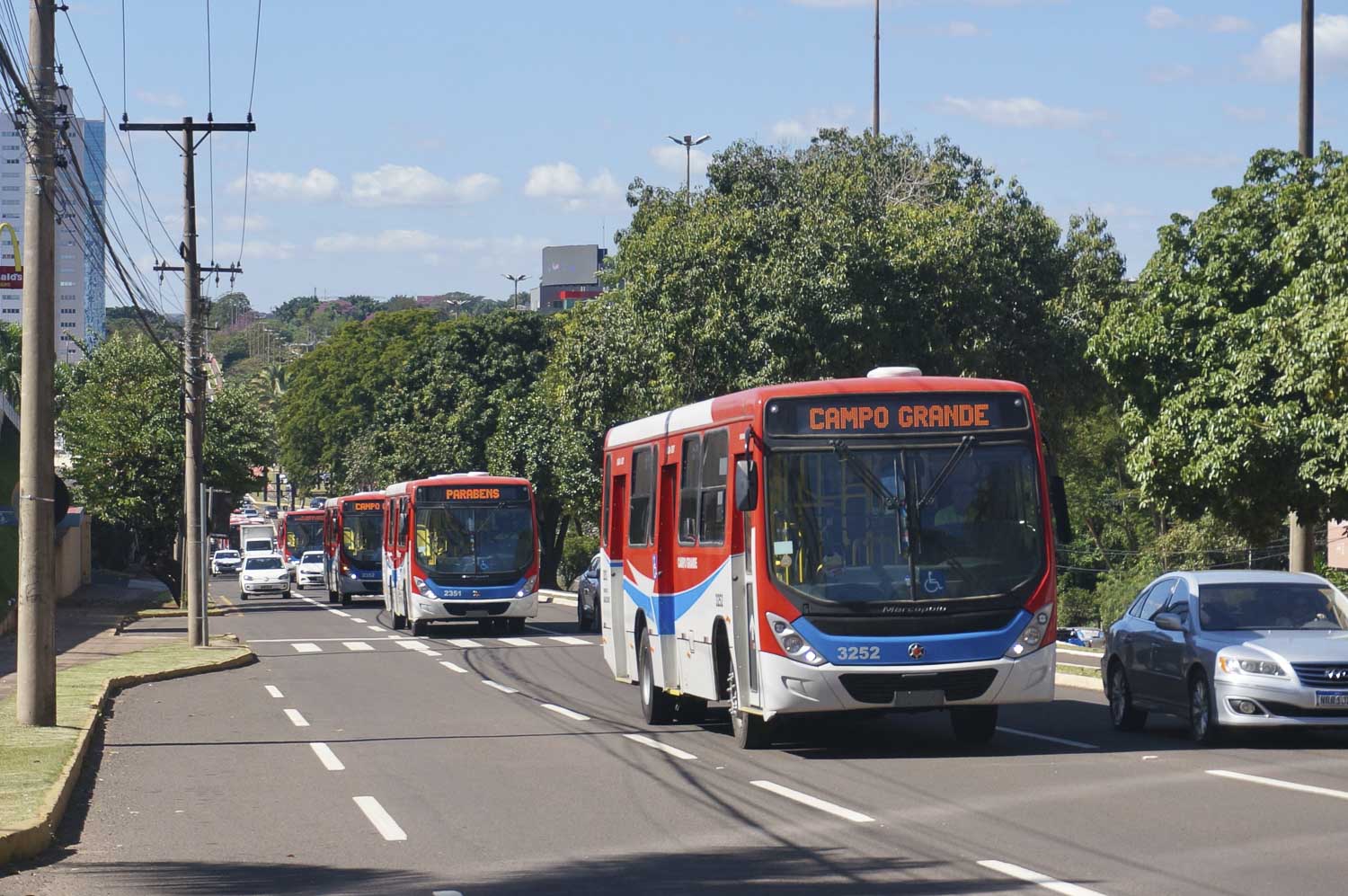 Transporte coletivo gratuito facilita deslocamento neste domingo